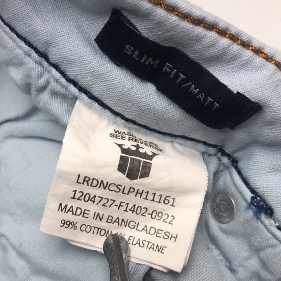 LIKE NEW LOUIS PHILIPPE SLIM FIT JEANS 32x30 ⭐️ - Picture 10 of 13